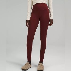 Red Merlot lululemon Align™ High-Rise Pant 28"